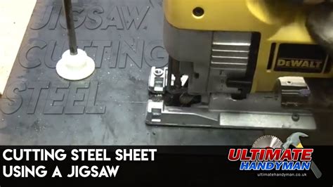 how to cut metal sheet|cutting sheet metal with jigsaw.